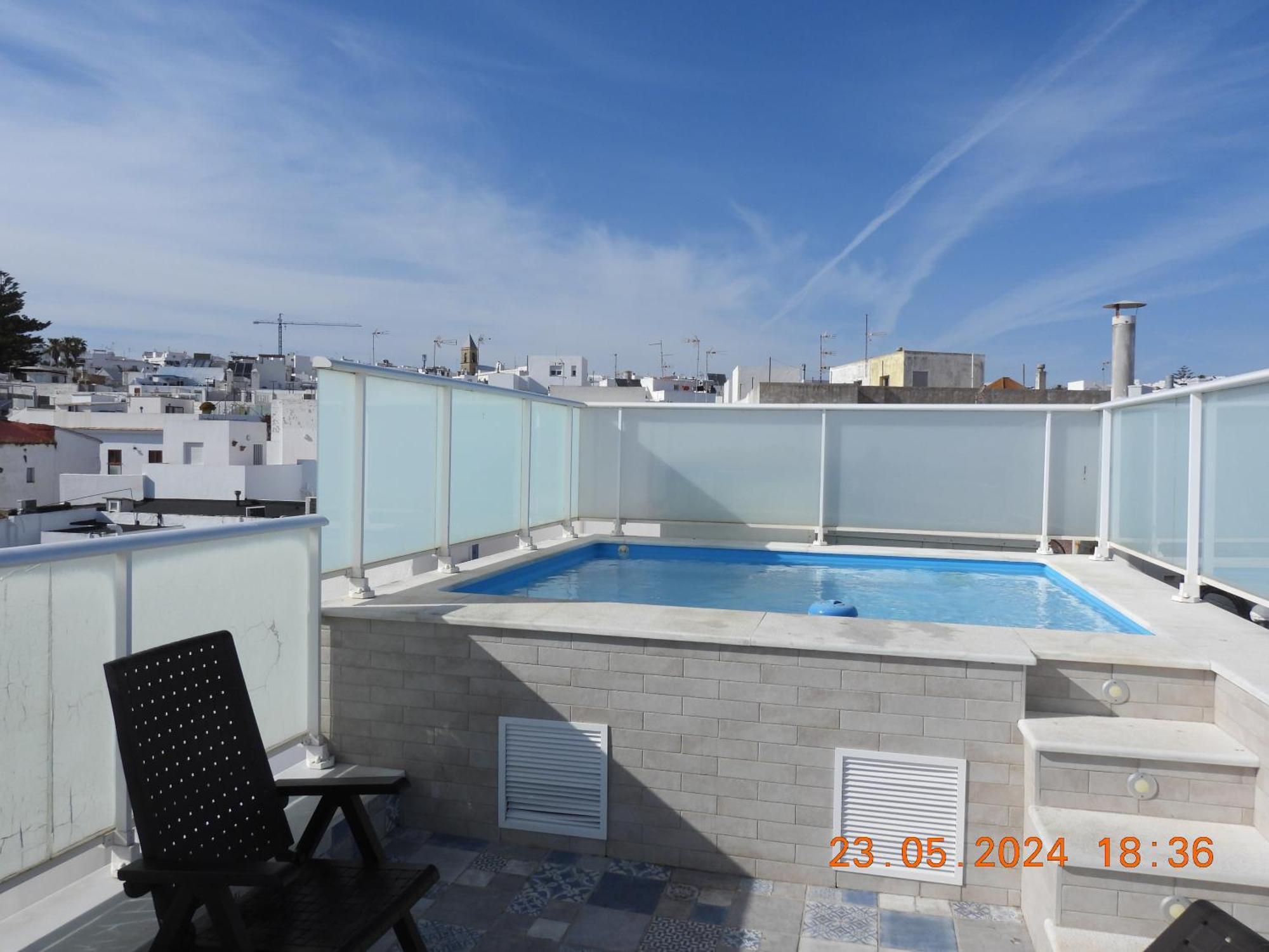 Aba Penthouse, Piscina&Azotea Privada Apartment Conil De La Frontera Bagian luar foto